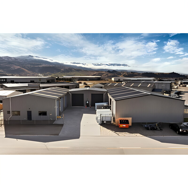 Steel Structure Workshop with Large-Span Design for Manufacturing Plants