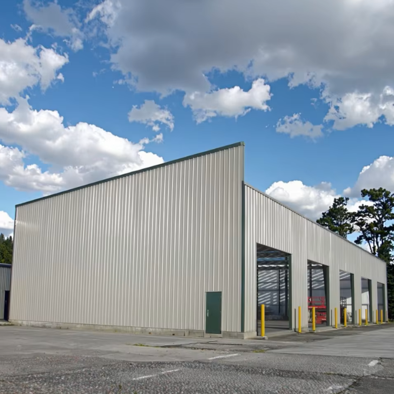 Efficient Lightweight Modular Prefab Steel Structure Workshop Quick Assembly Construction for Workshops & Plants