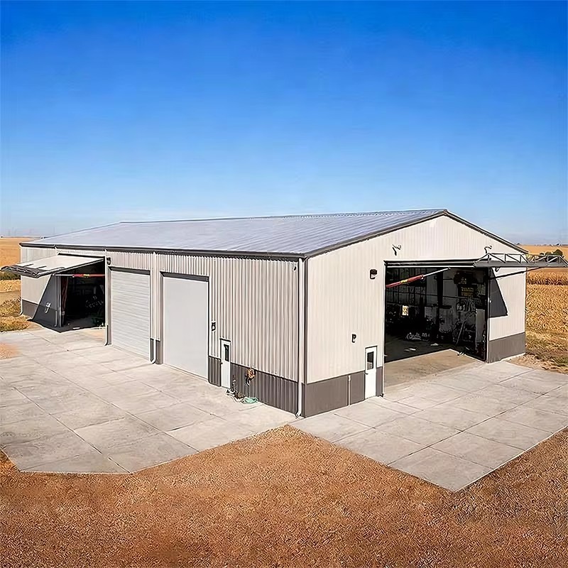 High-Strength Quick-Assembly Prefab Steel Warehouse with 5000 kg Roof Load Capacity