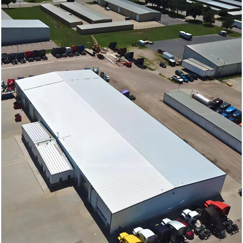 Fire-Retardant Anti-Rust Steel Structure Industrial Workshop with Earthquake Resistance Level 8