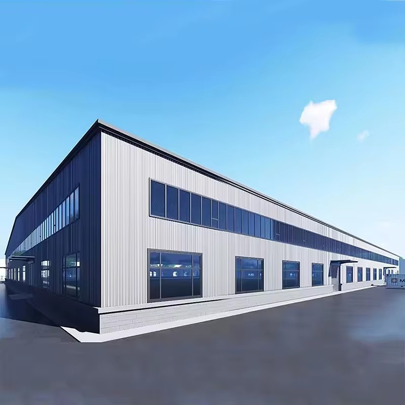Fast Assembly Prefabricated Metal Building Steel Structure Workshop