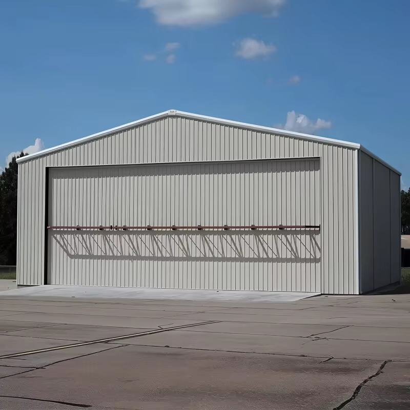 Quick Installation Steel Structure Hangar Earthquake Resistant 7.0 Grade for Aircraft Parking