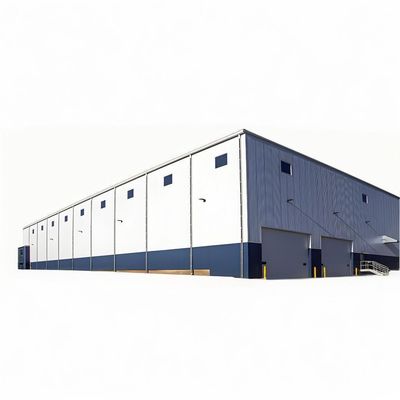 High Rise Modular Steel Frame Construction Factory , Modern Steel Structure Plant