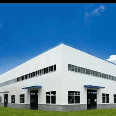 Prefabricated Steel Frame Buildings , Modern Steel Structure Prefab Workshop
