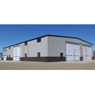 Earthquake Resistant Light Frame Steel Construction , Commercial Prefabricated Metal Buildings