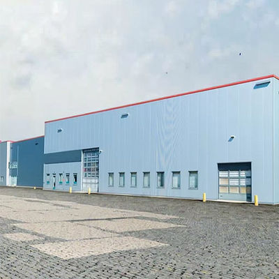High Strength Industrial Steel Building Construction Lightweight Steel Frame Construction