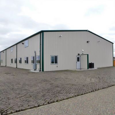 High-Strength Quick-Assembly Prefab Steel Warehouse with 5000 kg Roof Load Capacity