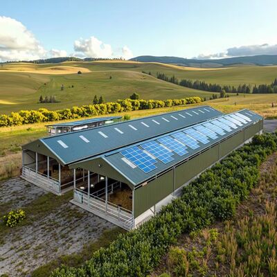 Commercial Modular Steel Structure Cow Shed